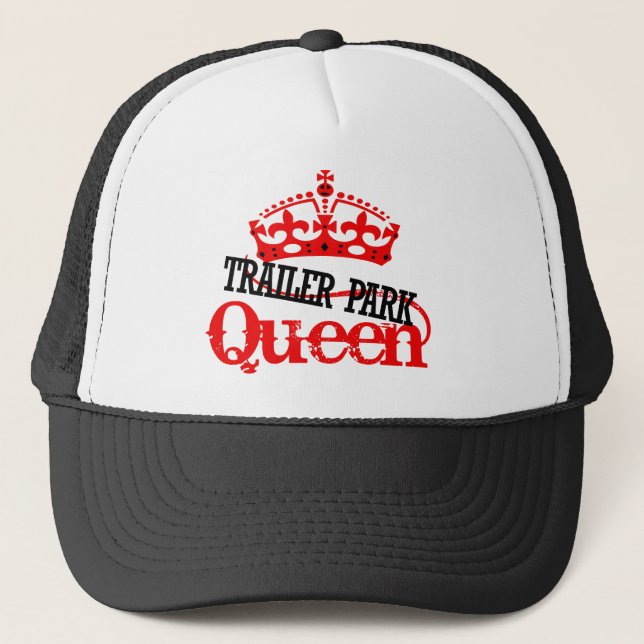 Gorra De Camionero Trailer Park QUEEN (Anverso)