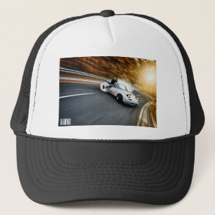 Gorra De Camionero Trainera loca del automóvil descubierto