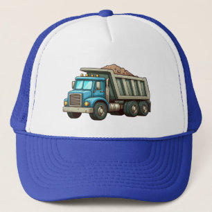 Gorra De Camionero Traje de bebé de camión volquete de construcción/m