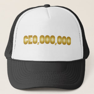 Gorra De Camionero Traje de la diversión del CEO