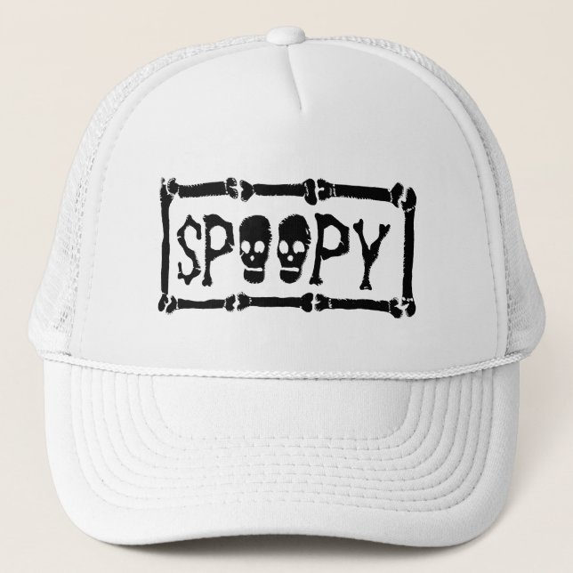 Gorra De Camionero Traje de SPOOPY Halloween (Anverso)