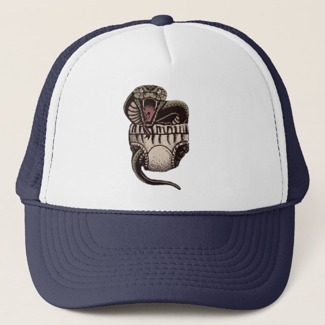 Gorra De Camionero Trampa de camiones Viper Diaper (Anverso)