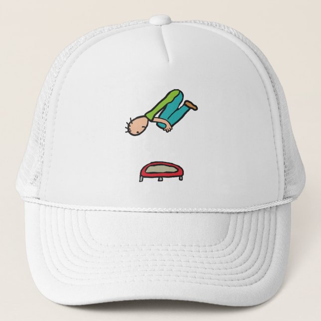 Gorra De Camionero Trampolinización (Anverso)