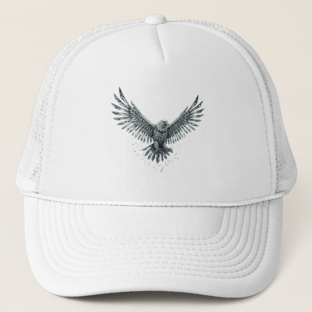 Gorra De Camionero Transformación del águila de cristal (Anverso)