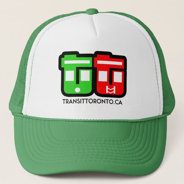 Gorra De Camionero Transit Toronto Logo Trucker Hat (Anverso)