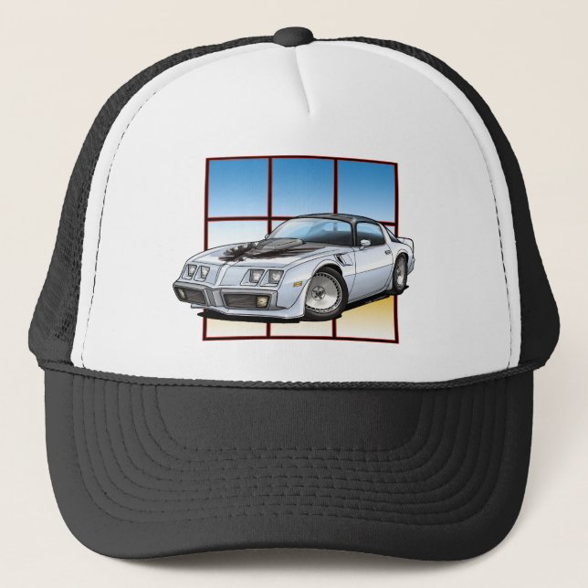 Gorra De Camionero Transporte 1979 de Pontiac (Anverso)
