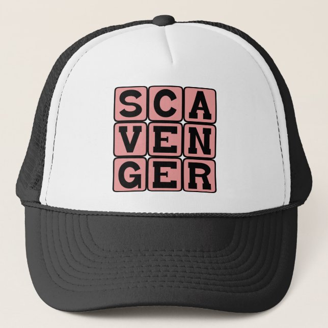 Gorra De Camionero Trapero, forma de vida frugal (Anverso)