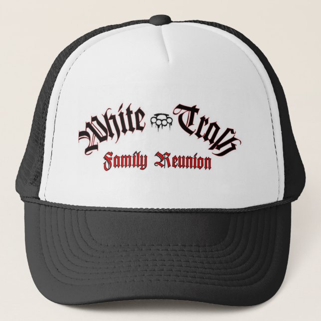 Gorra De Camionero Trash whites (Anverso)