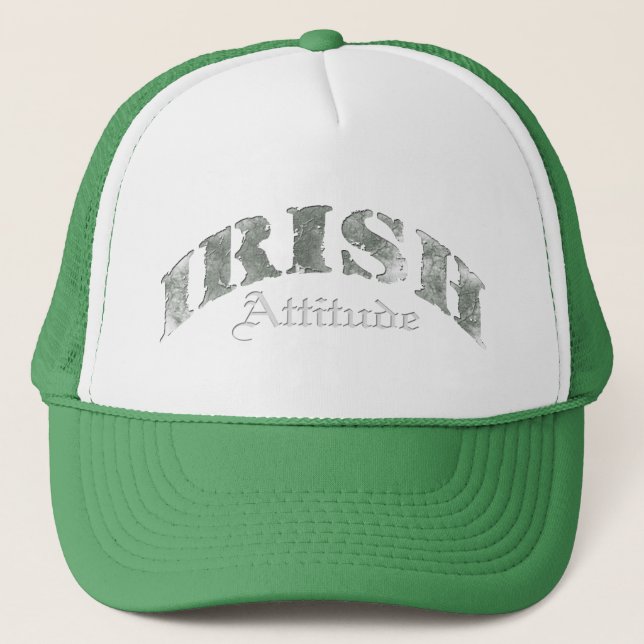 Gorra De Camionero Trastorno de actitud irlandés (Anverso)