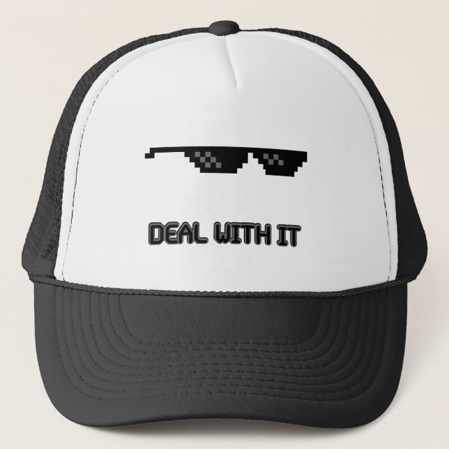 Gorra De Camionero Trato con él gafas de sol (Anverso)
