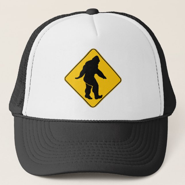 Gorra De Camionero Travesía de Sasquatch (Anverso)