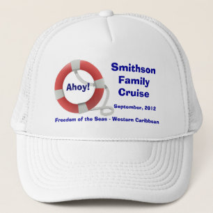 Gorra De Camionero Travesía personalizada del anillo de vida