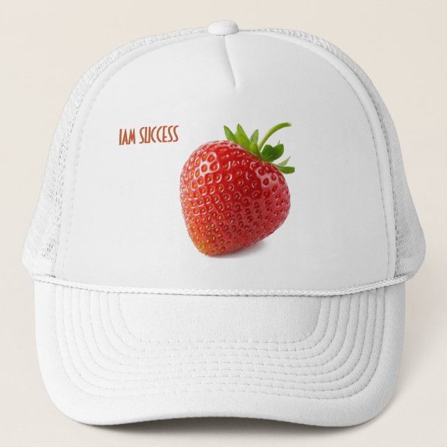 GORRA DE CAMIONERO TRAWBERRY LOVE (Anverso)