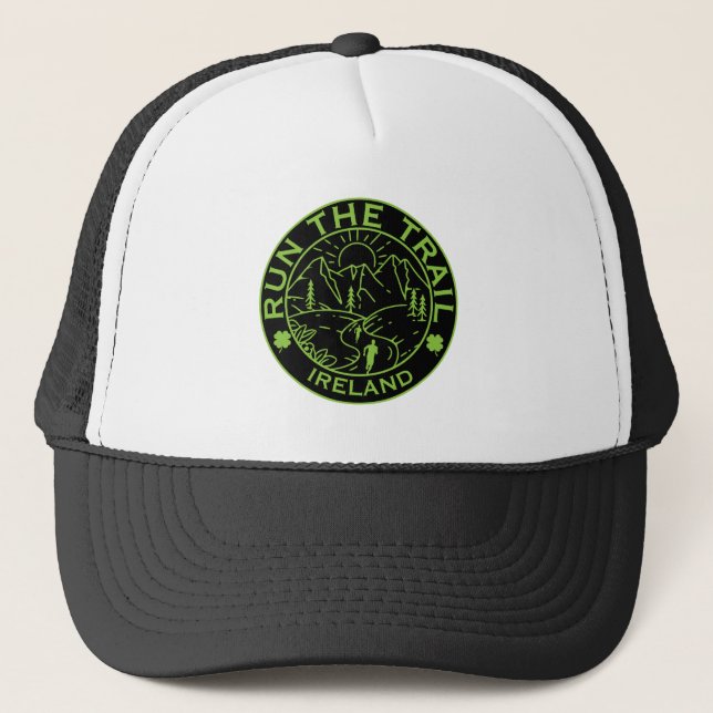 Gorra De Camionero Trayecto en Irlanda (Anverso)