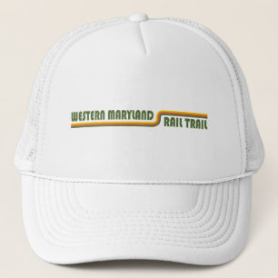 Gorra De Camionero Trayecto ferroviario de Maryland occidental