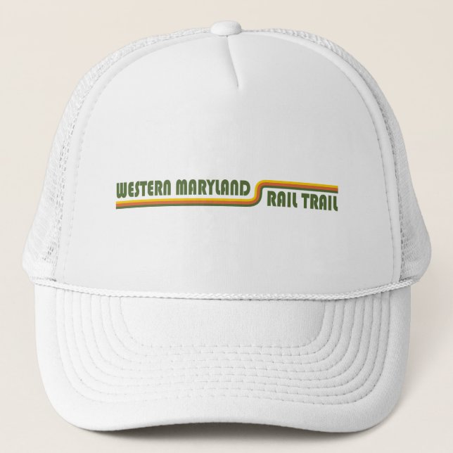 Gorra De Camionero Trayecto ferroviario de Maryland occidental (Anverso)