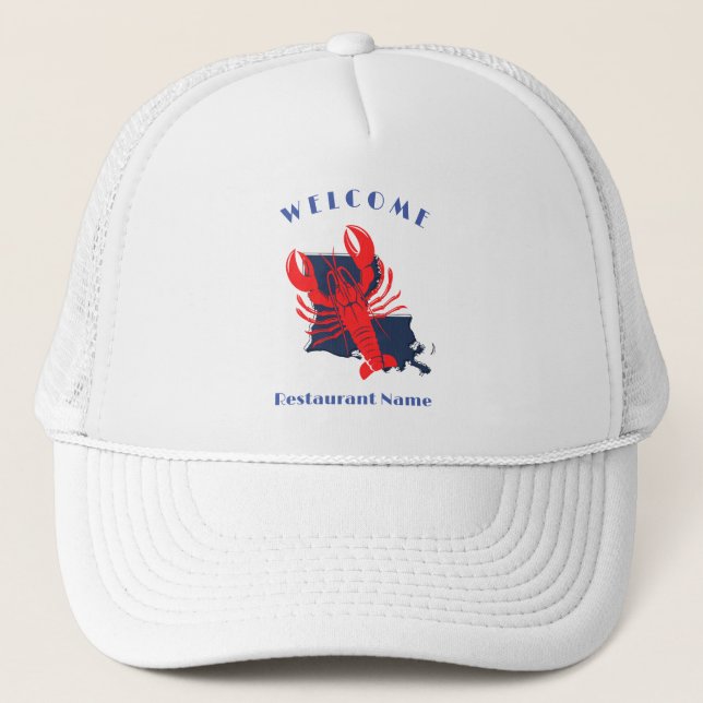 Gorra De Camionero Trayectoria de bienvenida moderna Nombre personali (Anverso)