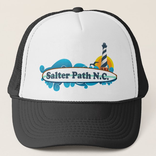 Gorra De Camionero Trayectoria del salador (Anverso)