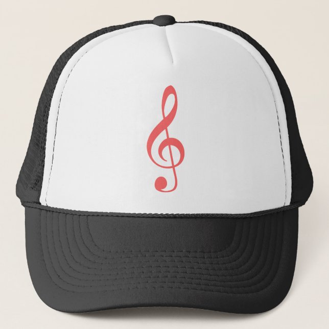 Gorra De Camionero Treble Clef (Anverso)