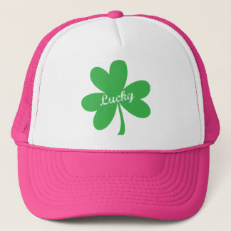 Gorra De Camionero Trébol afortunado del día de St Patrick