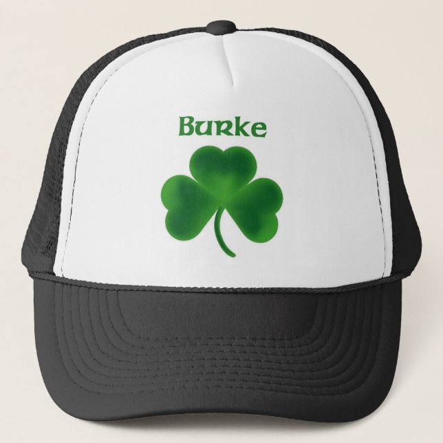 Gorra De Camionero Trébol de Burke (Anverso)