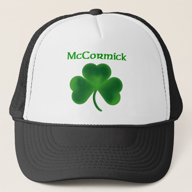 Gorra De Camionero Trébol de McCormick (Anverso)