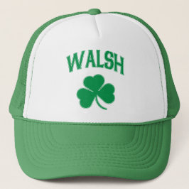 Gorra De Camionero Trébol del irlandés de Walsh
