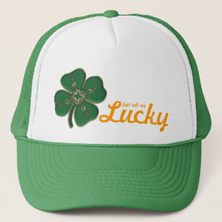 Gorra De Camionero Trébol irlandés afortunado