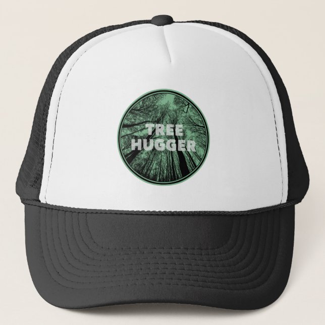 Gorra De Camionero Tree Hugger Green (Anverso)