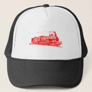 Gorra De Camionero Tren 03 - Rojo