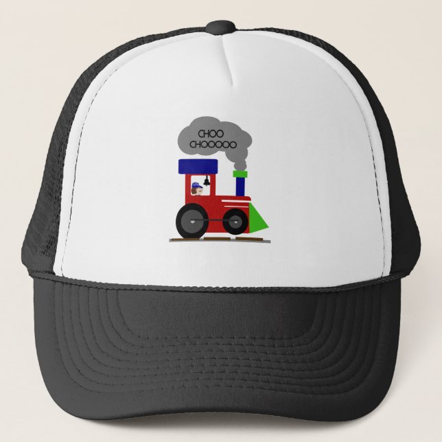 Gorra De Camionero Tren de Choo Choo (Anverso)
