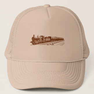 Gorra De Camionero Tren de cosecha - Nuez