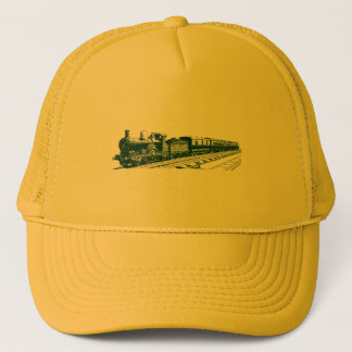 Gorra De Camionero Tren de cosecha - Verde oscuro
