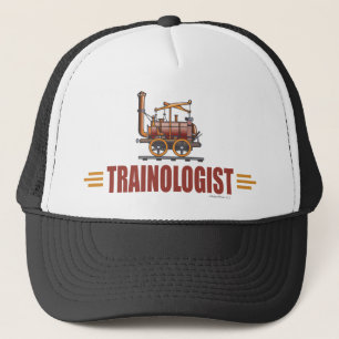 Gorra De Camionero Tren de ferrocarril chistoso