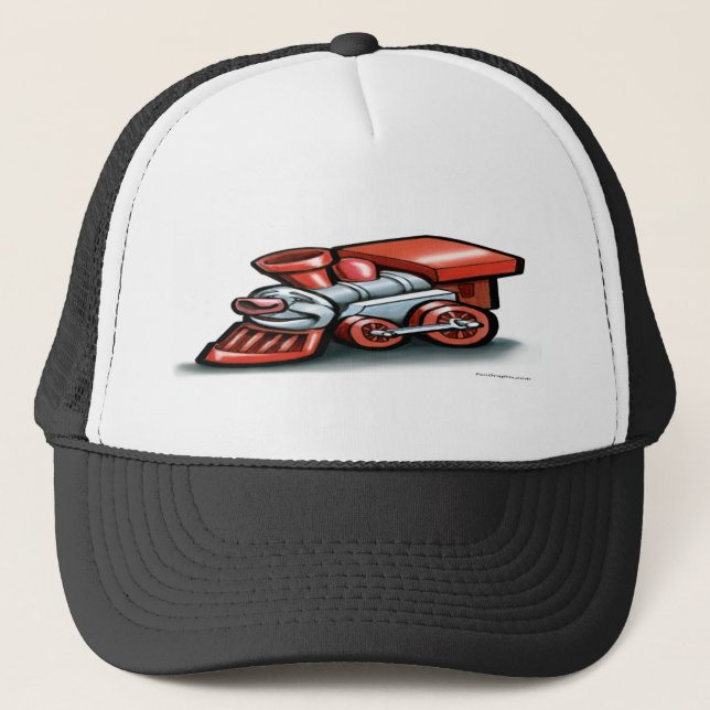 Gorra De Camionero Tren de juguete (Anverso)