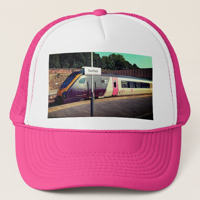 Gorra De Camionero Tren de Maroon (Anverso)