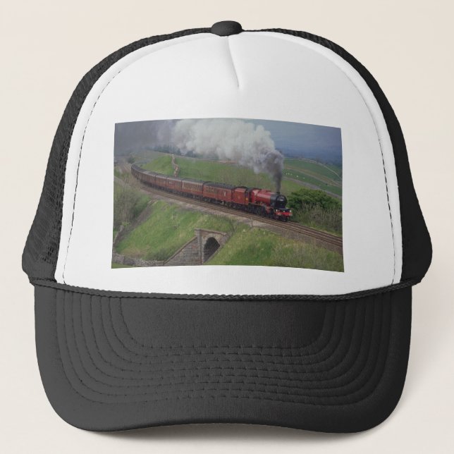 Gorra De Camionero Tren del vapor (Anverso)