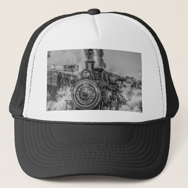 Gorra De Camionero Tren del vapor (Anverso)