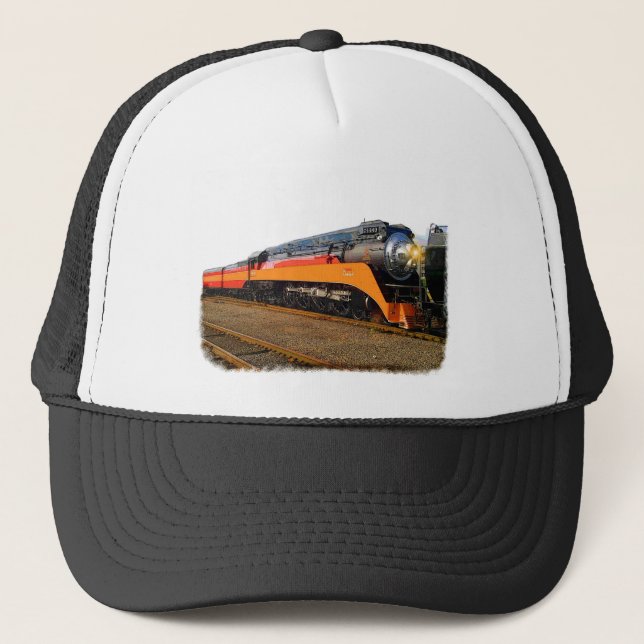 Gorra De Camionero Tren del vapor del SP (Anverso)
