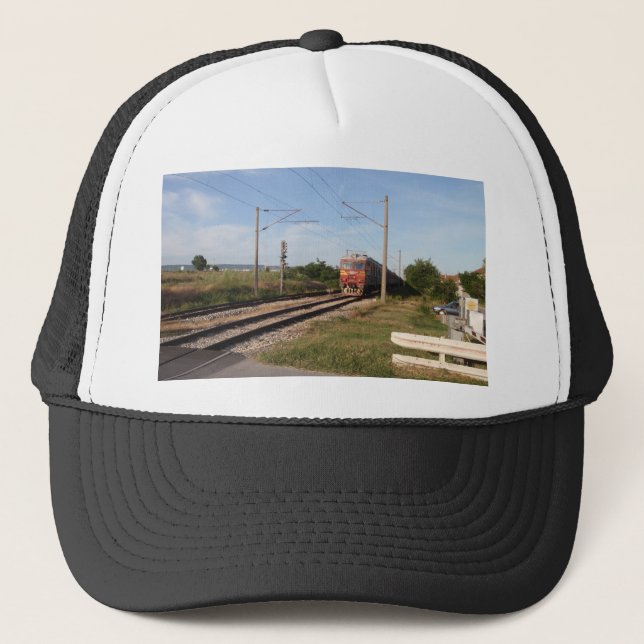 Gorra De Camionero Tren Eléctrico (Anverso)