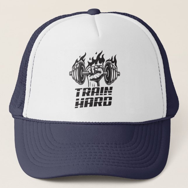 Gorra De Camionero Tren las campanas duras (Anverso)