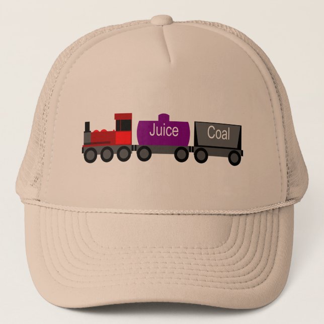 Gorra De Camionero Tren rojo (Anverso)