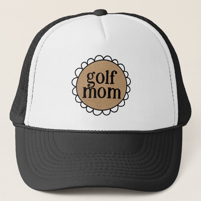 Gorra De Camionero Trendy GOLF MOM Scalloped Edge (Anverso)