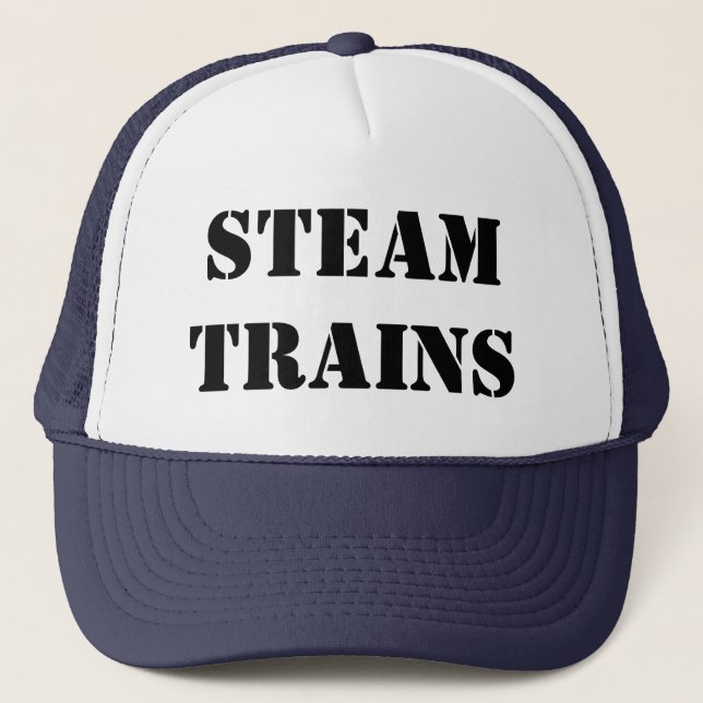GORRA DE CAMIONERO TRENES DE VAPOR (Anverso)