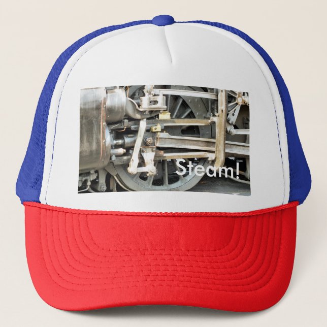 GORRA DE CAMIONERO TRENES DE VAPOR (Anverso)