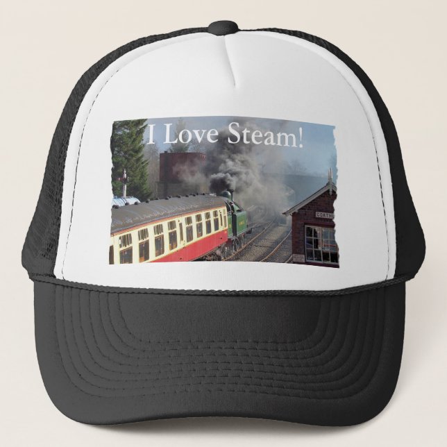GORRA DE CAMIONERO TRENES DE VAPOR (Anverso)