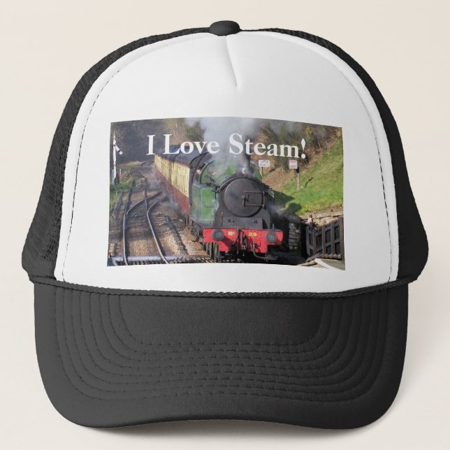 GORRA DE CAMIONERO TRENES DE VAPOR (Anverso)