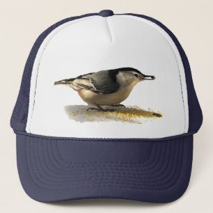 Gorra De Camionero Trepatroncos Blanco-breasted