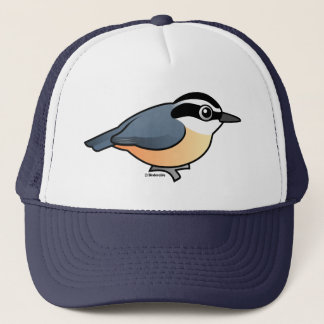 Gorra De Camionero Trepatroncos de pecho rojo
