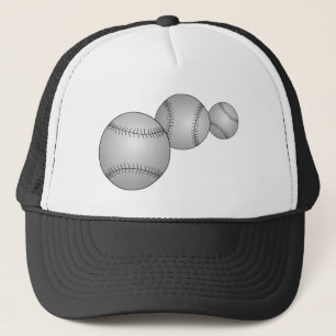 Gorra De Camionero Tres Baseballs
